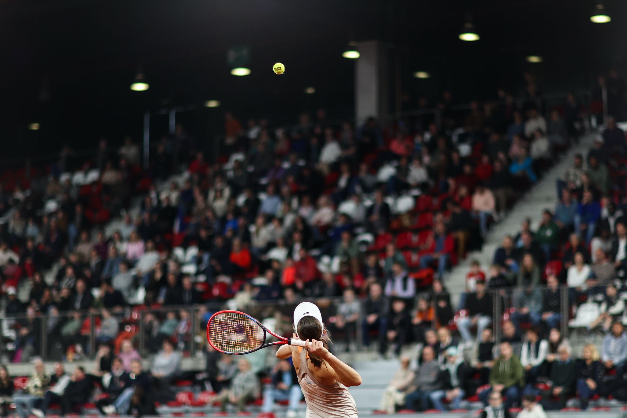 Yelyzaveta Kotliar - Vigo 1 Match de Gracheva à Rouen dans la salle indoor.